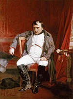 Наполеон Бонапарт после отречения от пристола